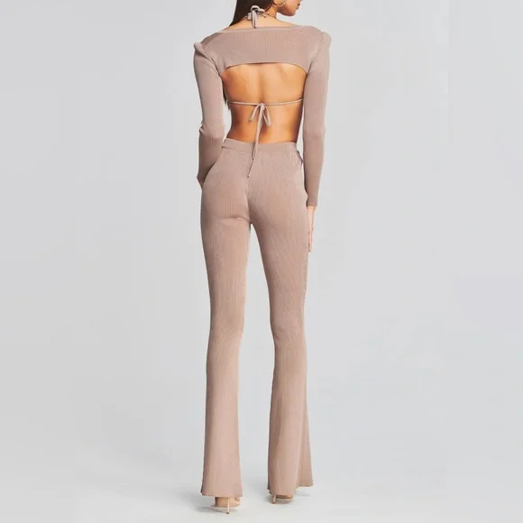 NWT SER.O.YA Brown Lux Pants - Picture 3 of 5